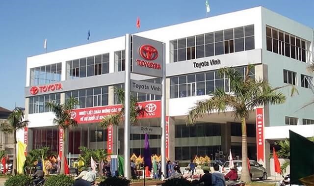 Nghệ An: Đại lí Toyota Vinh